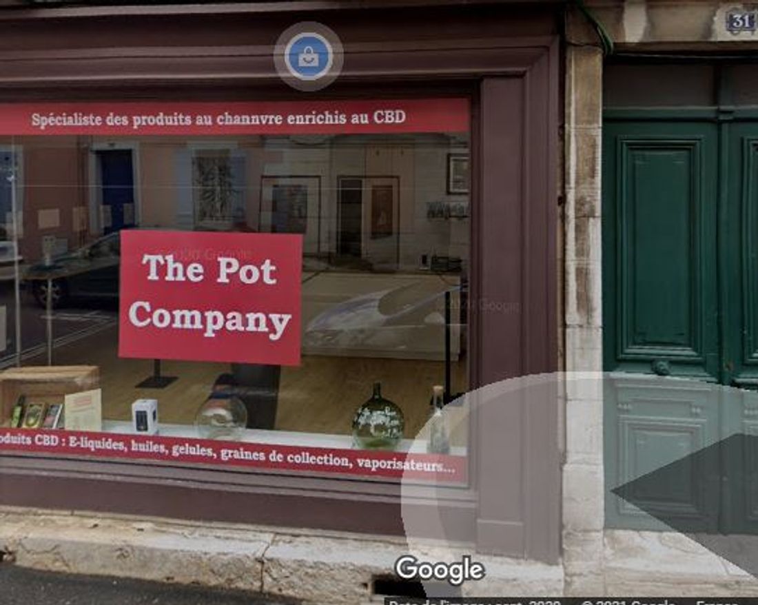 La boutique « the Pot Company » est située au 31 rue Guillaume Tell, à Dijon 